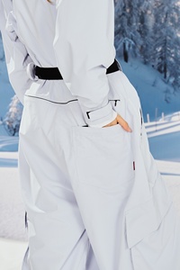 Combinaison une pièce imperméable pour femmes hiver extérieur coupe-vent imprimé veste <span class=keywords><strong>pantalon</strong></span> fermeture à glissière grande taille <span class=keywords><strong>Ski</strong></span> Snowboard costume - Product Image 4