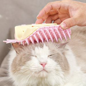 Spazzola per Gatti Anti-Pizzicamento con Angolo Massaggiante, Spazzola per Toelettatura Gatti Staccabile - Product Image 3
