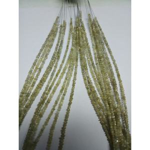 Cuentas de Diamante Blanco Natural en Bruto, Sin Cortar, para la Elaboración de Joyas, Marca M.Y.GEMS, Certificadas por Terceros, Tamaños de 3-5 mm - Product Image 3