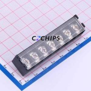 DBT50G-9.5-7P-BK-P CRC Barrier Terminal Block P=9.5mm Connector - Product Image 1