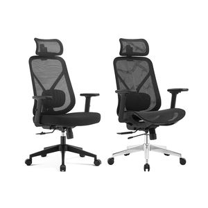 Muebles de Oficina Modernos Silla de Oficina Giratoria de Malla Silla Ergonómica para Escritorio de Computadora con Soporte Lumbar 2D Silla Oficina Chaise De Bureau - Product Image 3