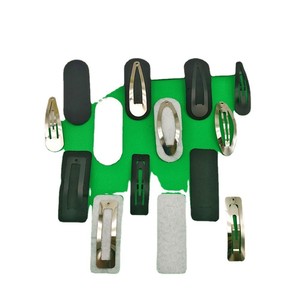 Diy Hair <b>Clip</b> Materials Non Woven Fabric Pads Teardrop Square Oval <b>Clips</b> Hairpin Accessories For Craft Making - Product Image 5