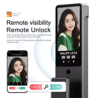 Serrure Intelligente OEM Tuya WiFi avec Reconnaissance Faciale 3D et Empreinte Digitale, Interphone Vidéo, Mortaise 6068