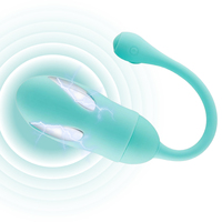Damen-Fashion-Fernbedienungs-Vibrator: Wal-Sprung-Eier, Vaginalkugeln & Klitoris-G-Punkt-Massage-Sexspielzeug für Frauen