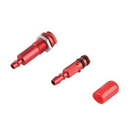 Vanne de ravitaillement rapide ZYHOBBY ZY-004 avec joint torique et verrouillage par torsion pour avion RC, avec capuchon anti-poussière - Vente en gros