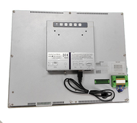 Panel industri layar sentuh kapasitif LCD Full HD, ekstensi USB DVI/kustom 18.5 "dengan 4 tombol