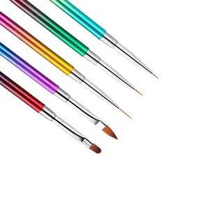 네일 팁 장식 살롱 도구 양방향 네일 아트 펜 드로잉 새로운 아름다운 패턴 유용한 젤 브러쉬 네일 아트 페인팅 펜
