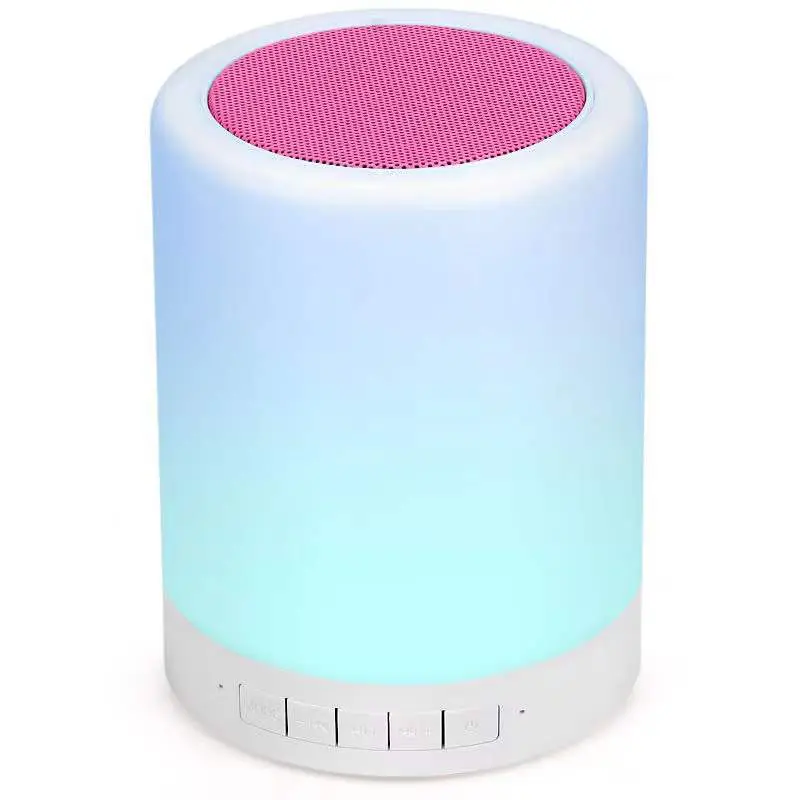 Lampu Tepuk Kualitas Tinggi Speaker BT Speaker Sentuh Warna-warni RGB Breathing Light Bt Speaker