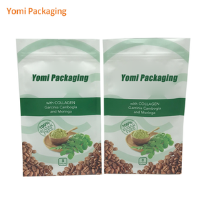 ถุงใส่กาแฟและนมพิมพ์ลายตามสั่งสีเป็นมิตรกับสิ่งแวดล้อม - Product Image 2