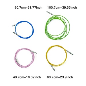 Outils de tricotage, <span class=keywords><strong>aiguilles</strong></span> circulaires détachables de 10 cm, colorées, <span class=keywords><strong>avec</strong></span> échelle d'épaisseur claire, ensemble interchangeable de 13 pièces - Product Image 4