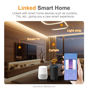 AUTORAIL Tuya WiFi <b>Remote</b> <b>Control</b> Curtain <b>Smart</b> Motor Automation Motorised APP <b>Control</b> Curtain AT6502 <b>Smart</b> Motor AT6502 - Product Image 4
