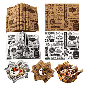 Papel de Hornear Ecológico Recubierto para Envolver Hamburguesas y Sándwiches |   Empaque Personalizado Antigrasa de Grado Alimenticio - Product Image 3