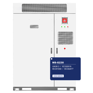 Armoire de stockage d'énergie solaire ESS MS-G215, solution tout-en-un ESS, conteneur de batterie 215 kWh, batterie au lithium avec 100 kW MS-G215 Bat - Product Image 3