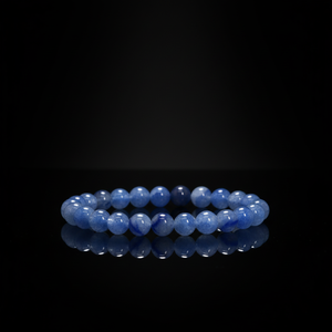 8mm Natural Round Polish Blue Aventurine <strong>Healing</strong> <strong>Crystal</strong> Beads Semi-Precious Gemstone Stretch <strong>Bracelets</strong> for Unisex - Product Image 6