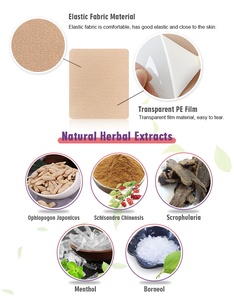 Parche de yeso chino personalizable para aliviar el estrés, Flash caliente, mejora el sueño reparador, ingredientes naturales transdérmicos calientes - Product Image 4