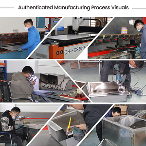 <span class=keywords><strong>Friteuse</strong></span> <span class=keywords><strong>électrique</strong></span> professionnelle en acier inoxydable Hansu HSL-20LY 20L 6000W 220V/380V avec contrôle de température pour restaurants et hôtels - Product Image 6