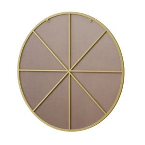 Gold Circular Wall Mirror 39 Inch Metal Framed Round Mirror for Bathroom Living Room Vanity Dressing Mirror - Product Image 3