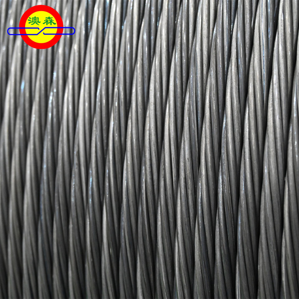 Aosen ASTM A416 Prestressed PC Strand 15.24mm 7-Wire Low Relaxation ...