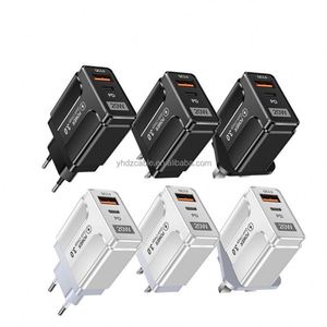 อะแดปเตอร์ PD 20W ขายส่ง สำหรับ EU UK US ชาร์จเร็ว QC3.0 สำหรับเดินทาง ชาร์จโทรศัพท์มือถือ - Product Image 1