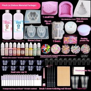 Kit de jouets à presser créatifs en silicone faits à la main, motif patte de chat populaire, pour le jeu alimentaire et le soulagement du stress, pour enfants et étudiants, en plastique - Product Image 4