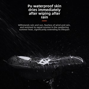 Housse de <span class=keywords><strong>selle</strong></span> de vélo en <span class=keywords><strong>gel</strong></span> ultra-doux épaissi, entièrement enveloppante pour vélos de montagne et de route, équipement de cyclisme - Product Image 4