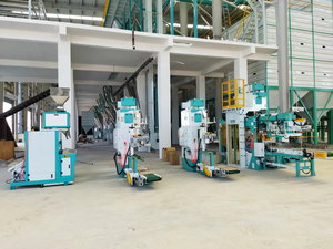 Machine d'emballage de riz Ewinall DCS-15FB2, 1 kg, 2 kg, 5 kg, graines de sésame, sac en plastique PE, contrôle PLC, métal, capacité de 2,5 à 15 kg - Product Image 3