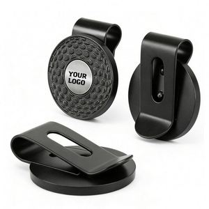 Clip magnétique personnalisé en métal vierge pour casquette, marqueur de balle de golf, clips pour casquettes - Product Image 1