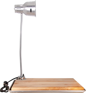 สถานีอุ่นสแตนเลสพร้อมโคมไฟความร้อนสำหรับห้องครัว - Product Image 2