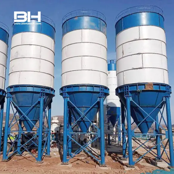 Silo de almacenamiento de acero inoxidable para multigrano utilizado en la industria avícola