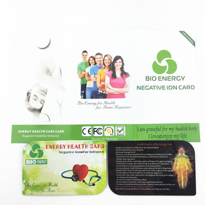 Bio Quantum Nume Classic PVC Energy Card con Logo Personalizzato, Ioni Negativi, Sollievo dal Dolore, Anti-infiammatorio, Vibrazione Corporea a Frequenza - Product Image 6