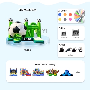 Château Gonflable Rebondissant avec Toboggan pour Enfants et Adultes – Idéal pour la Location – Offre Spéciale - Product Image 4