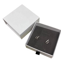 Emballage de mariage personnalisé, glissière de cosmétiques, bijoux de luxe, cadeaux, boîtes en papier pour collier