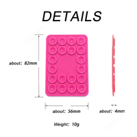 Ventouse de téléphone antidérapante en vrac OEM, support adhésif pour téléphone portable, accessoire à ventouse en silicone pour téléphone portable