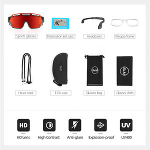 טוב מחיר בטיחות רכיבה על אופניים משקפיים אופני הרי משקפי מקוטב אופניים MTB משקפי שמש גוונים במגמת ספורט Eyewear - Product Image 2