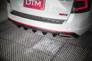 Nouveau diffuseur de pare-chocs arrière <span class=keywords><strong>RS</strong></span> avec kit carrosserie d'échappement pour <span class=keywords><strong>Skoda</strong></span> <span class=keywords><strong>Octavia</strong></span> MK3 3.5 Break Berline 2013 2020 <span class=keywords><strong>2018</strong></span> 2019 Accessoire de tuning Pièces automobiles - Product Image 6