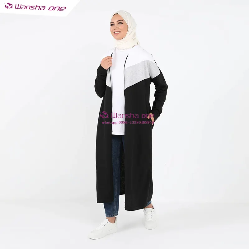 Customization islamic muslim athletic wear indonesia cotton short sleeves kaftan burkha muslim dubai abaya importer abaya