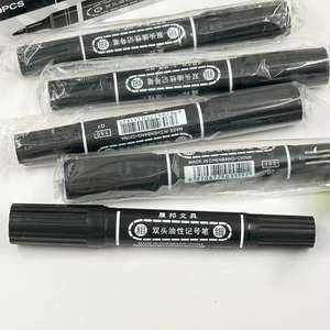 Marcador de Doble Punta a Base de Aceite Chenbang, Tinta Permanente con Puntas Gruesa y Delgada para Uso en Oficina - Product Image 4