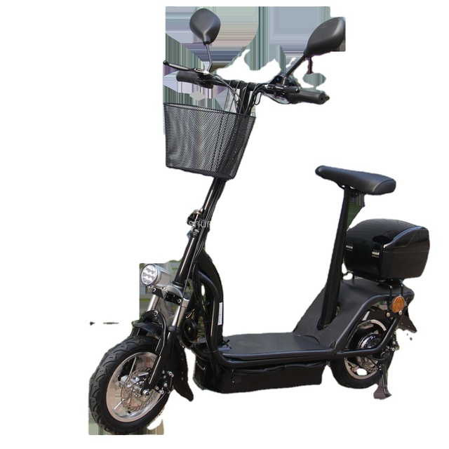 2025 New Folding 350W Electric Scooter with Brushless Motor Electronic Disc Brake 36V 12Ah Battery 30km/h Max Speed