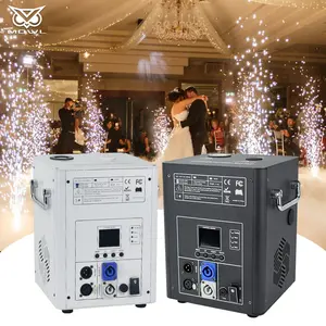 MOWL 750W DMX 750 Watt Fireworks Sparkler Fountain Cold Spark Machines for Wedding Party dj Disco Stage