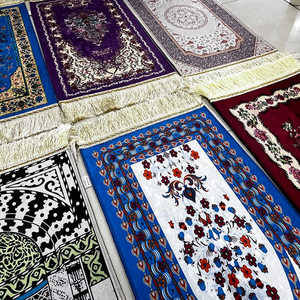 Wholesale Portable Polyester Muslim <strong>Prayer</strong> Mat White Blossom Muslim <strong>Prayer</strong> Rug Islamic <strong>Prayer</strong> Rug <strong>Matt</strong> - Product Image 2