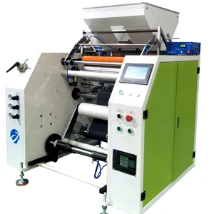 Automatische PE-Wickel folie Rückspul maschine Wickel folie LLDPE Stretch folie automatische Aufwickel maschine HEISS