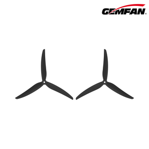 Hélices GEMFAN 9045-3 de 9 Pulgadas y 3 Aspas para Drones FPV, Negras, de PC, CW CCW, para Carreras y Freestyle de UAV - Product Image 1