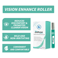Rouleau de massage pour les yeux avec technologie de dermabrasion, plastique doux et liquide, soin des yeux 2 en 1