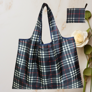 Bolsa de Compras Reutilizable, Plegable, Ecológica, de Poliéster Ripstop, con Asa Larga, Tamaño Extra Grande para Compras y Supermercado - Product Image 6