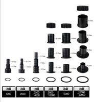 Pompes à Eau Écologiques pour Bassins, Cascades, Fontaines et Ruisseaux de Jardin Intérieur/Extérieur, Filtration Aquatique 4000-20000 L/h