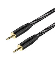Cable de Audio Estéreo de 3.5mm Compatible con MP3, Teléfonos Móviles, Computadoras, Altavoces