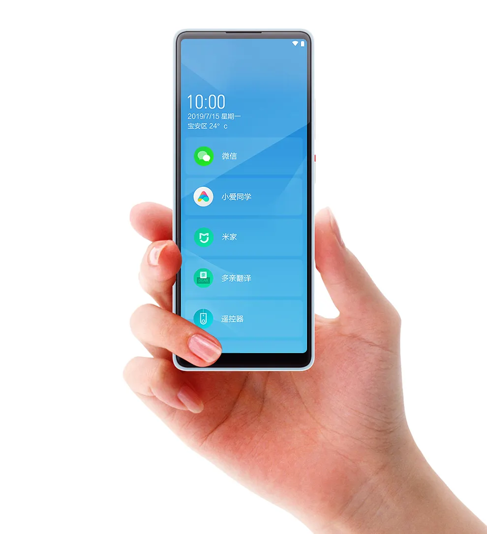 Smart phone Senior 4G con fotocamera HD da 8 mp, schermo touchscreen da 5.05 pollici