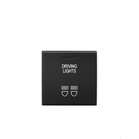 Toyota Square 22x22mm interrupteur à bouton-poussoir LED tableau de bord interrupteur à bouton-poussoir pour Toyota Camry RAV4 Hiace Corolla Landcruiser