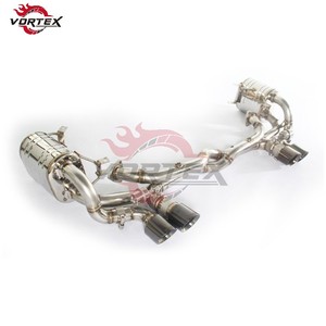 Échappement Catback à Soupapes Vortex Haute Performance en Acier Inoxydable 304, Finition Poli Miroir, Soudure Écailles de Poisson pour Porsche 911 - Product Image 2