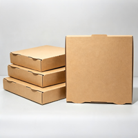 Boîtes à pizza mini rigides réutilisables avec logo imprimé personnalisé, carton noir de qualité alimentaire pour sushis, pizzas, sucre, huile d'olive, emballage cadeau